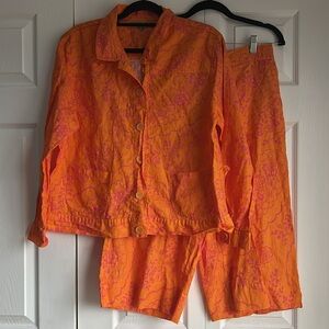 Flax Linen Lagenlook Matching Set